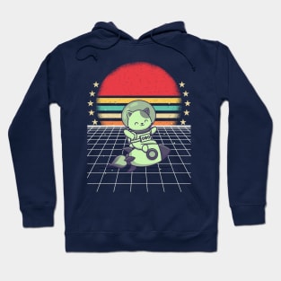 Cat Soaring in the Sky Hoodie